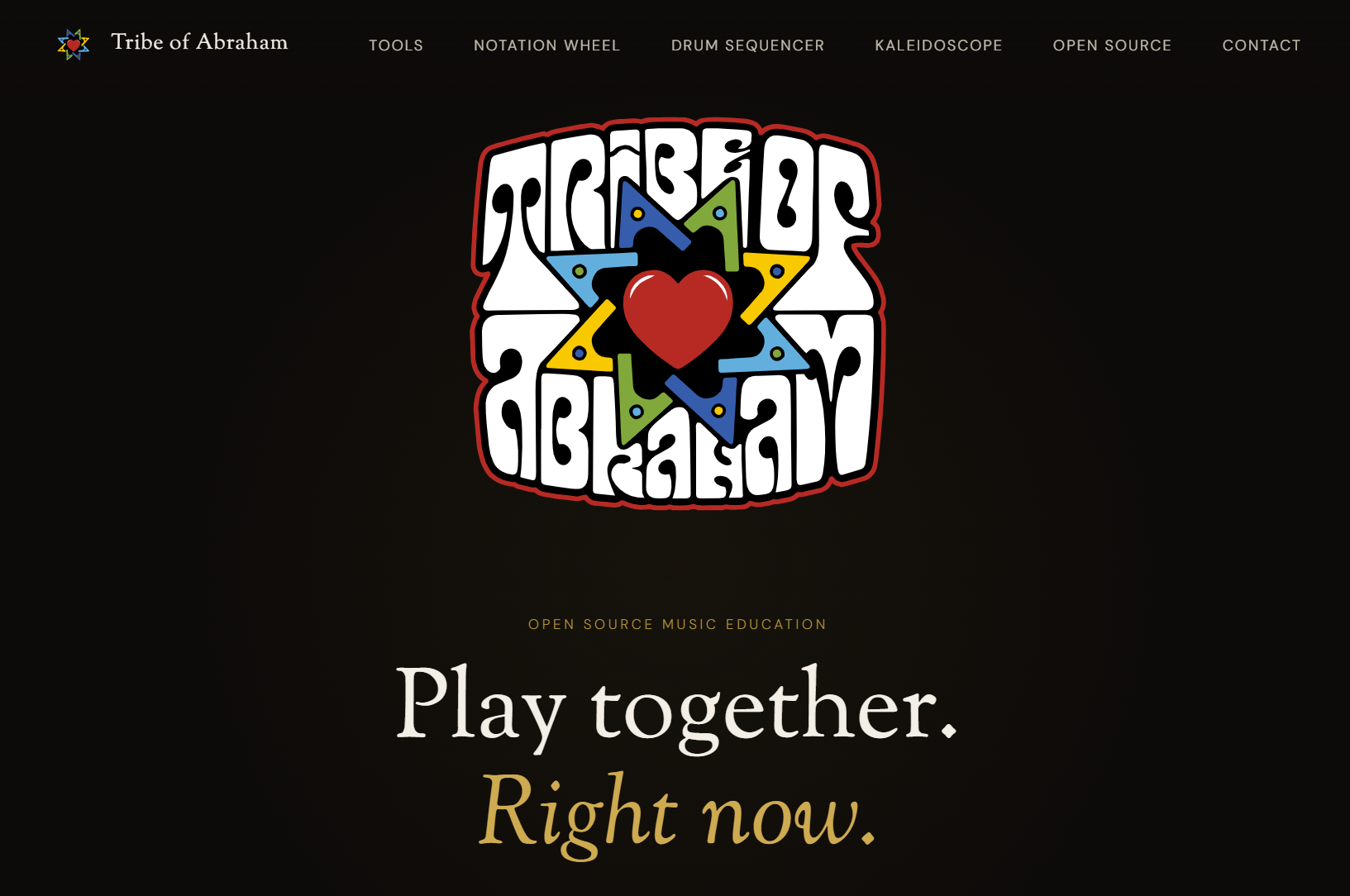 Tribe of Abraham platform screenshot